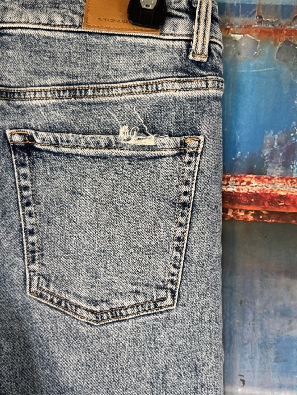 BKE Billie Wide Leg Stretch Jeans Women's 27/34 High Rise Distressed Clevenger - Picture 11 of 15